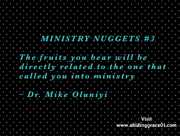 Ministry Nuggets #3