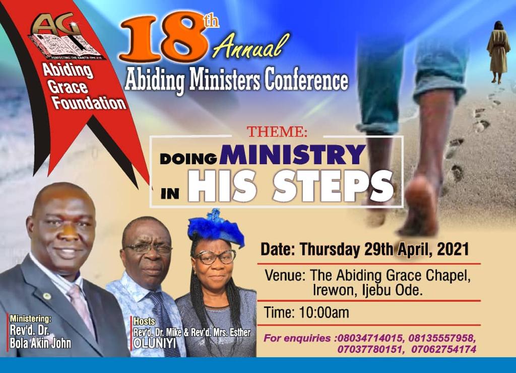 18th Annual ABIDING MINISTERS CONFERENCE