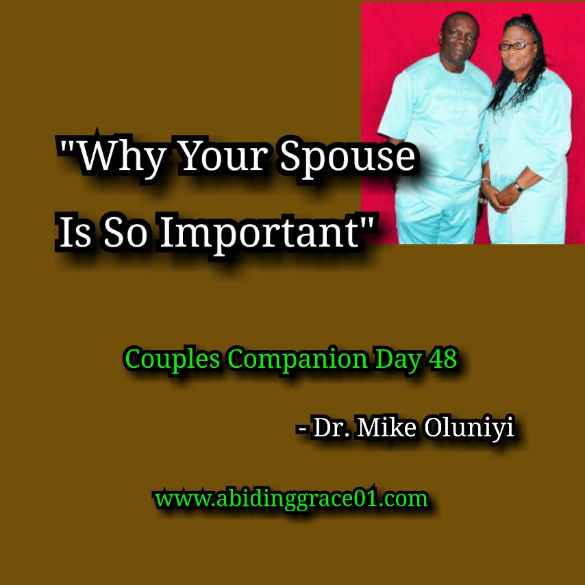 Why Your Spouse Is So Important :Couples Companion Day 48